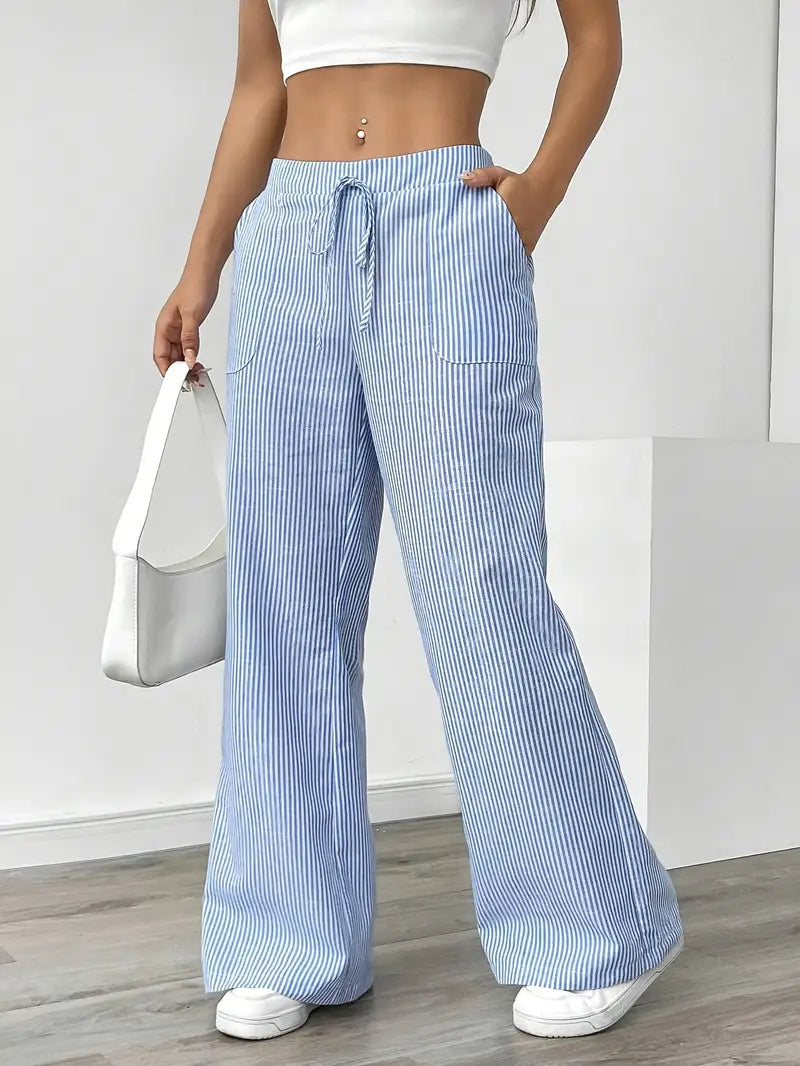 Karen - Striped Lounge Pants