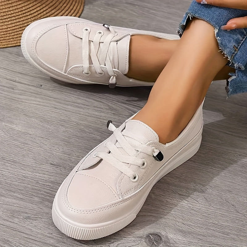 Denise - Everyday Lace-Up Trainers