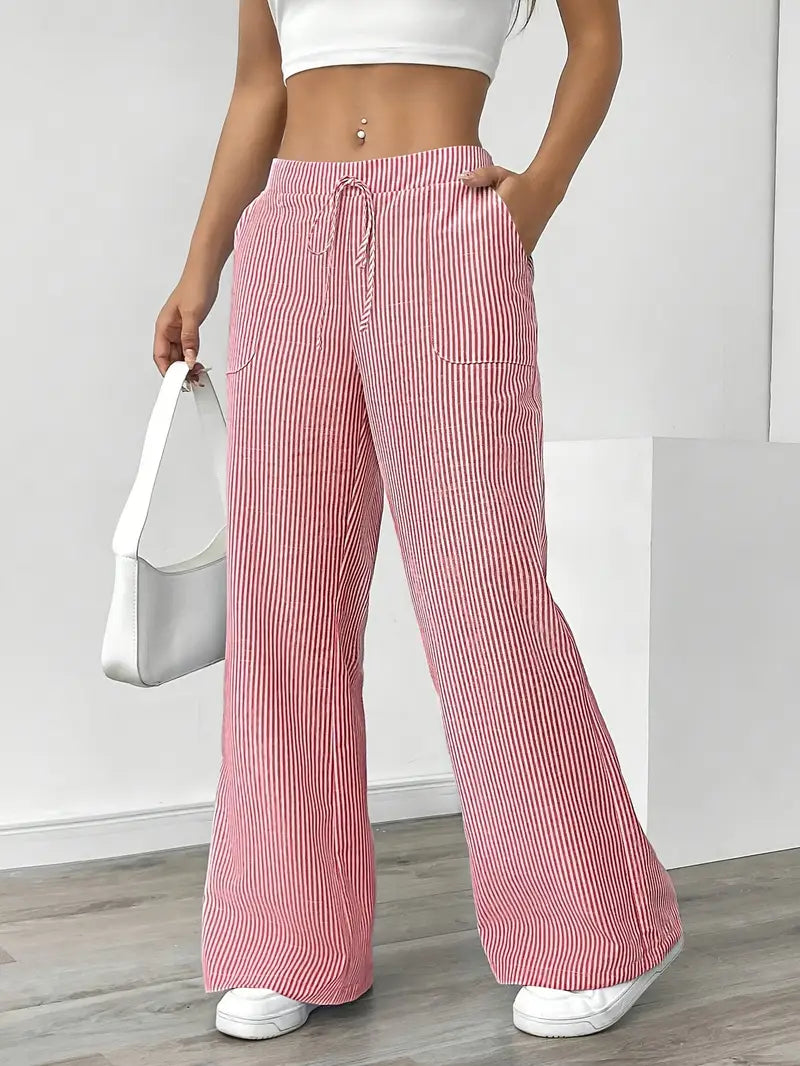Karen - Striped Lounge Pants