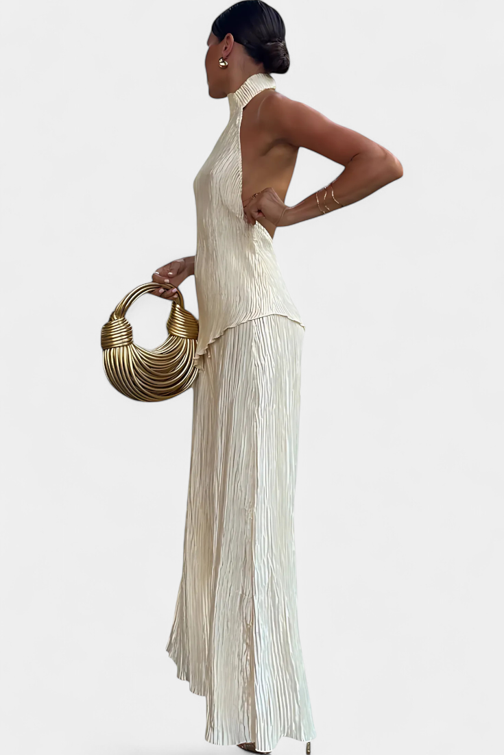 Jordyn - Elegant Pleated Co-ord