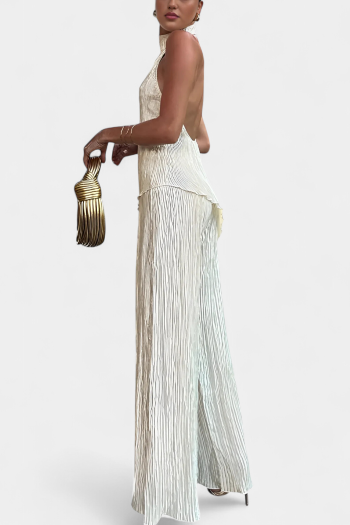 Jordyn - Elegant Pleated Co-ord