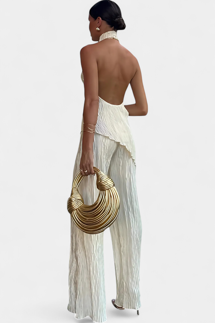 Jordyn - Elegant Pleated Co-ord