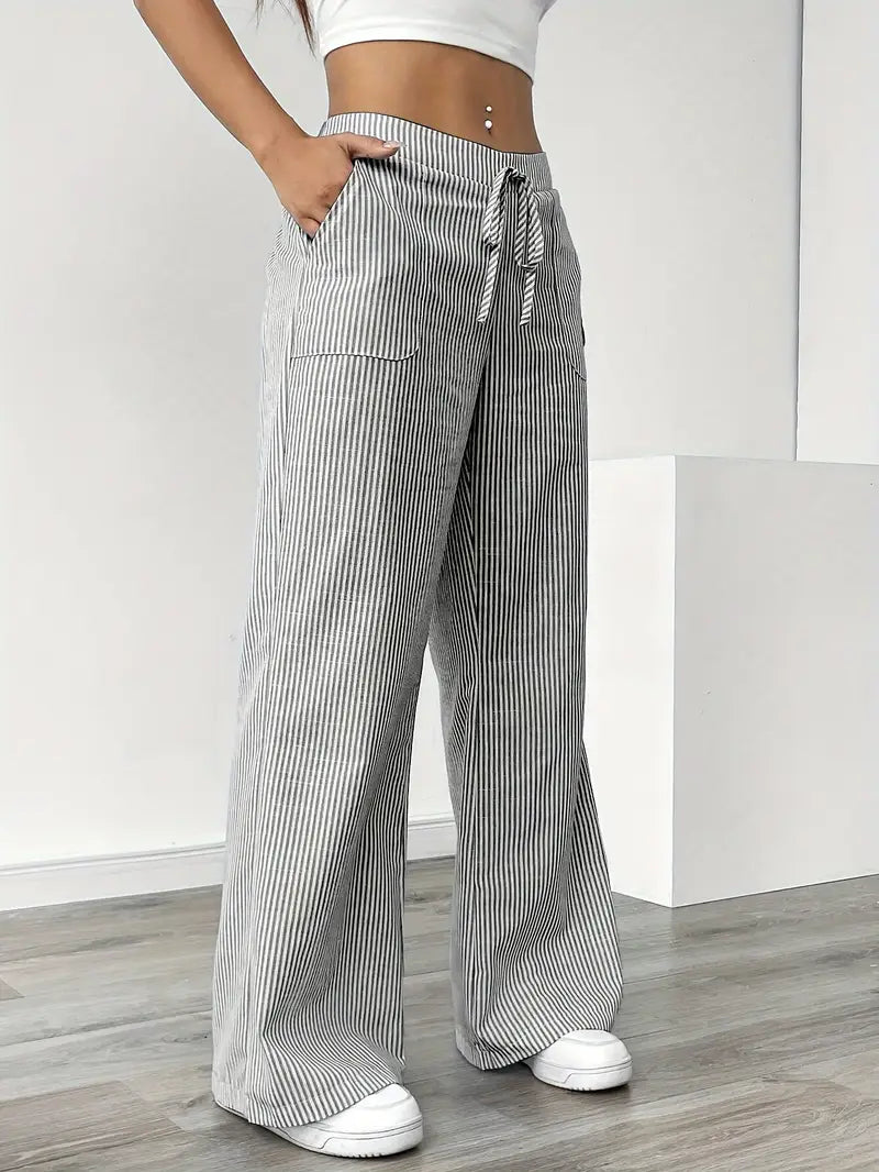 Karen - Striped Lounge Pants