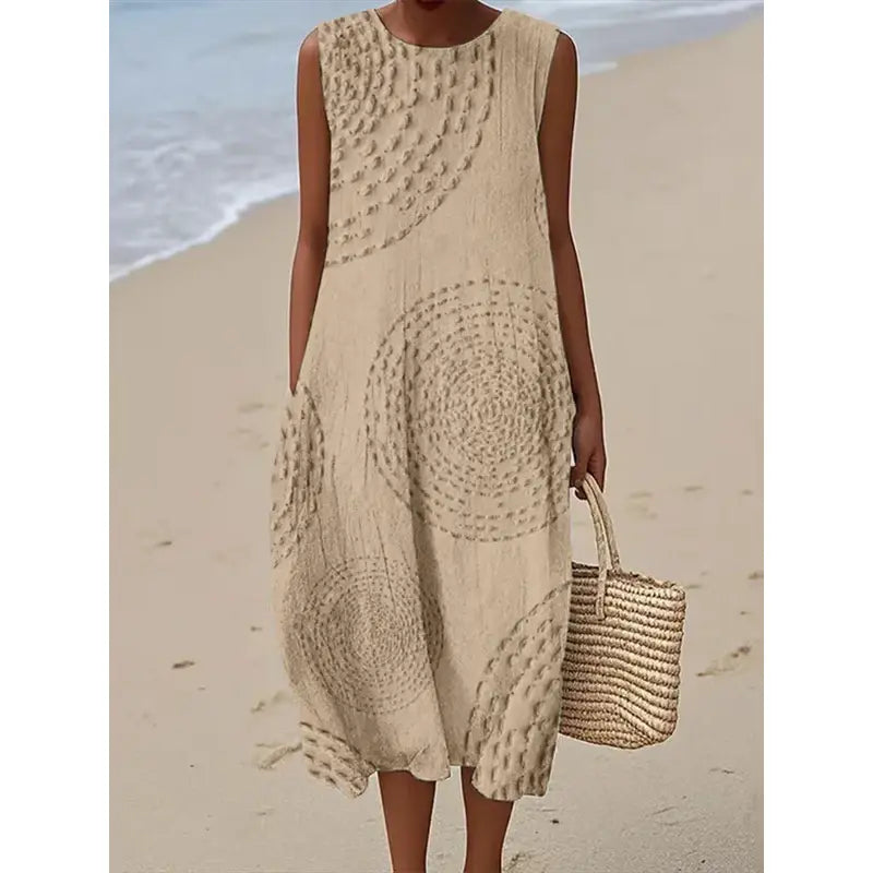Mara - Textured Beach Dress