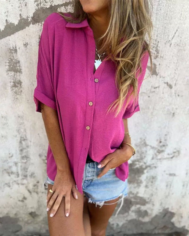 Irene - Casual Button Shirt