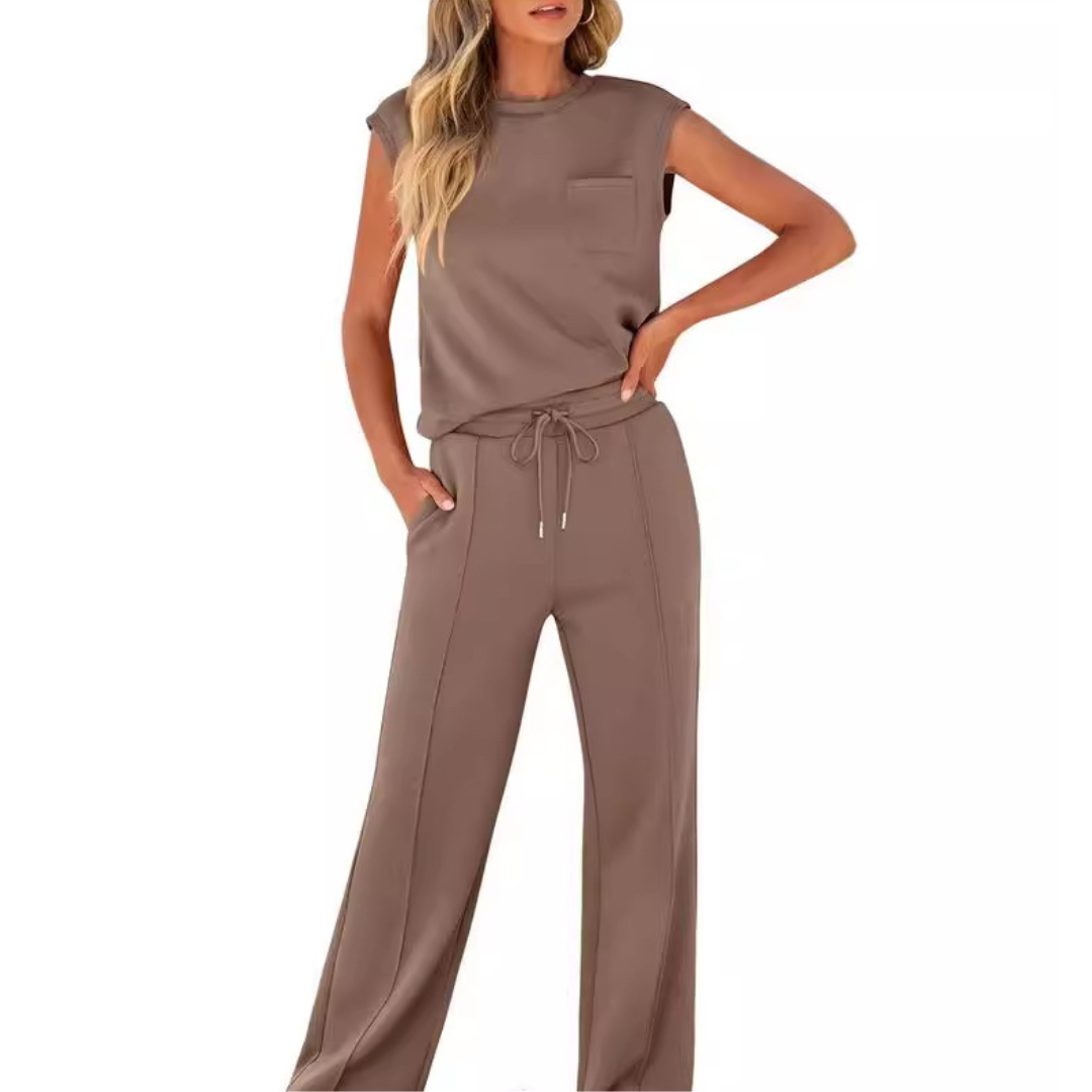 Raina - Sleeveless Lounge Co-ord