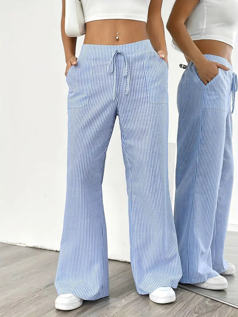 Karen - Striped Lounge Pants