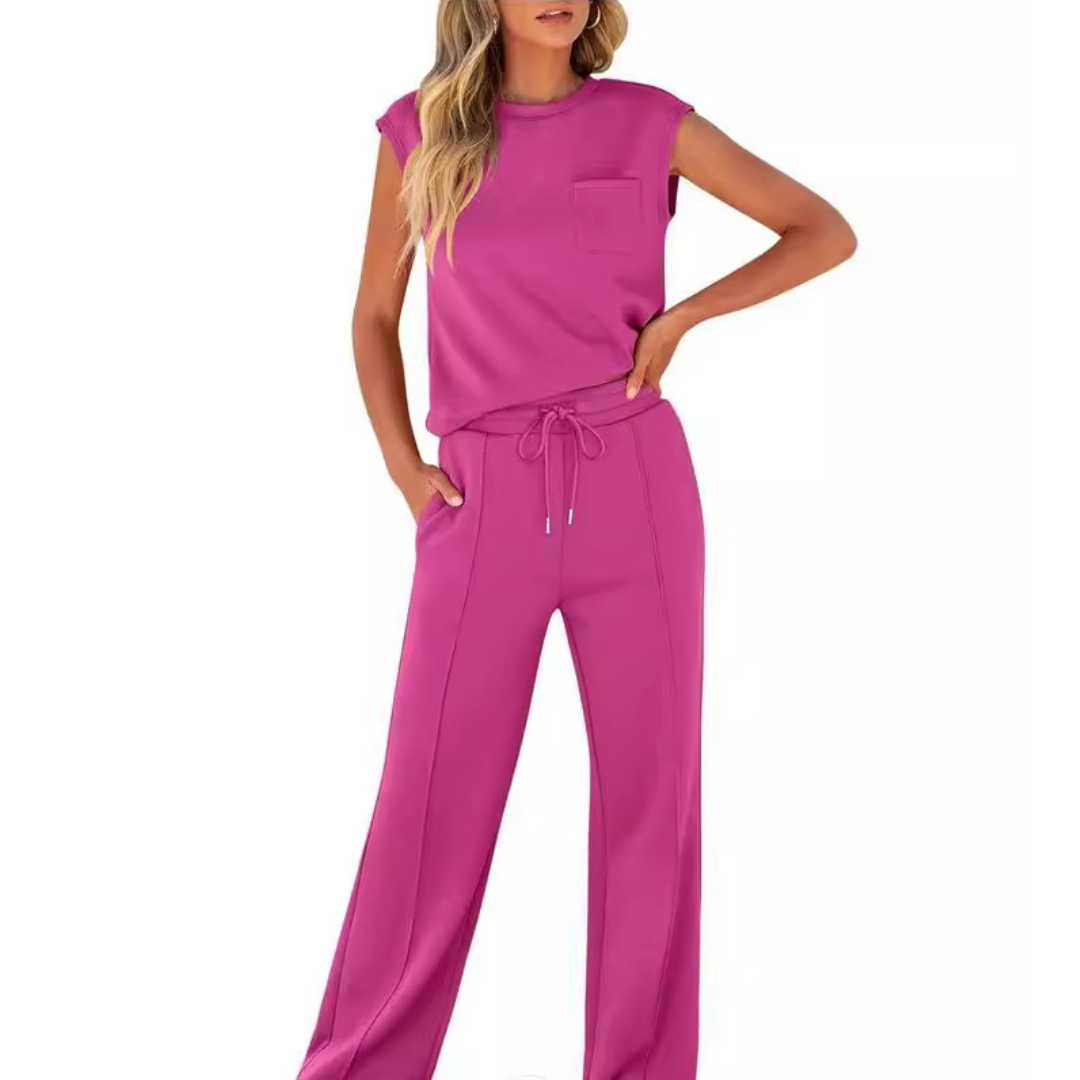 Raina - Sleeveless Lounge Co-ord