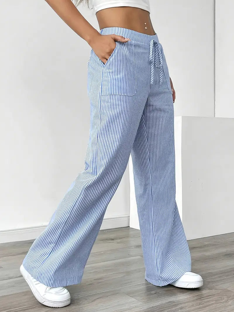 Karen - Striped Lounge Pants