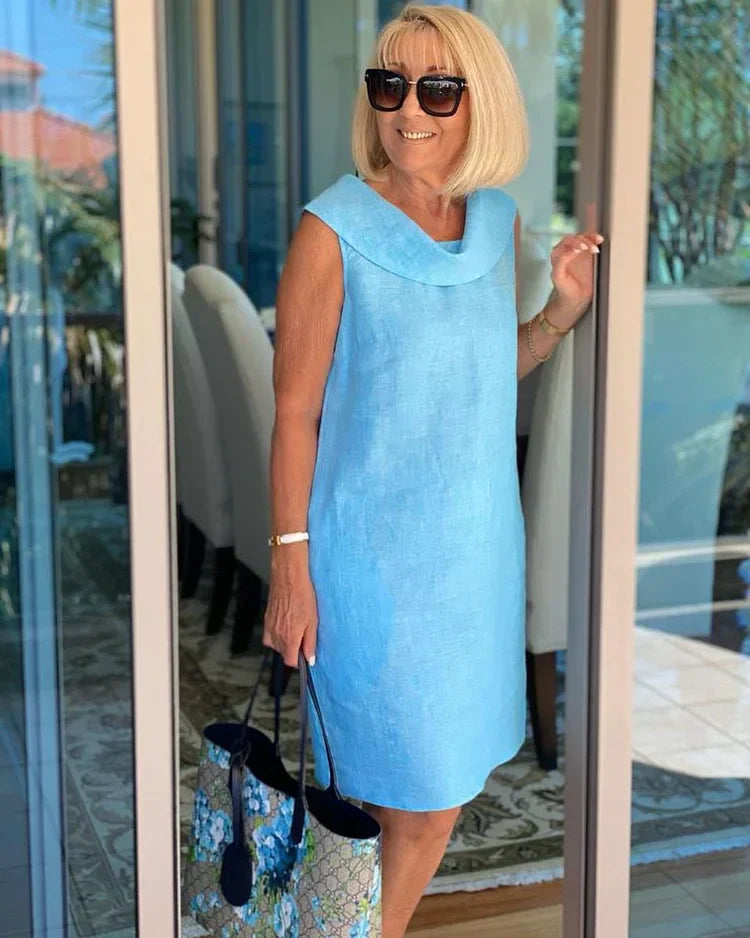 Dana - Draped Shift Dress