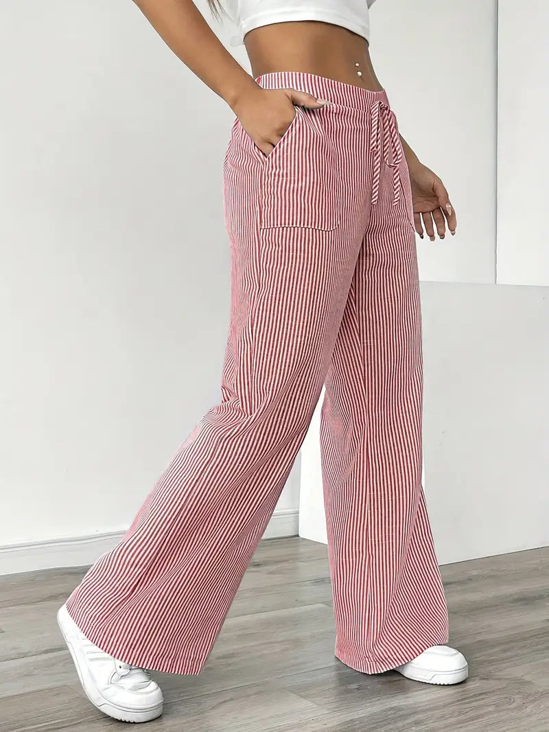 Karen - Striped Lounge Pants