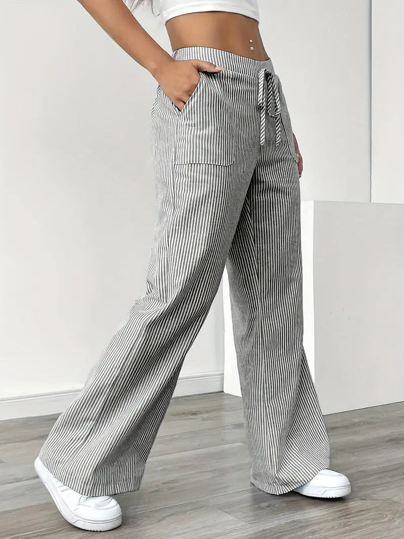 Karen - Striped Lounge Pants