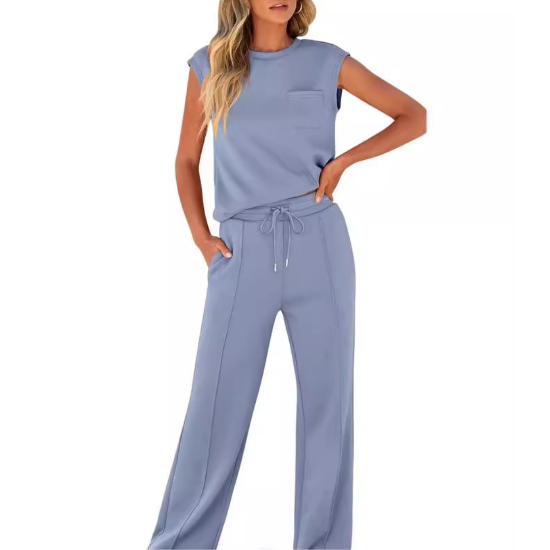 Raina - Sleeveless Lounge Co-ord