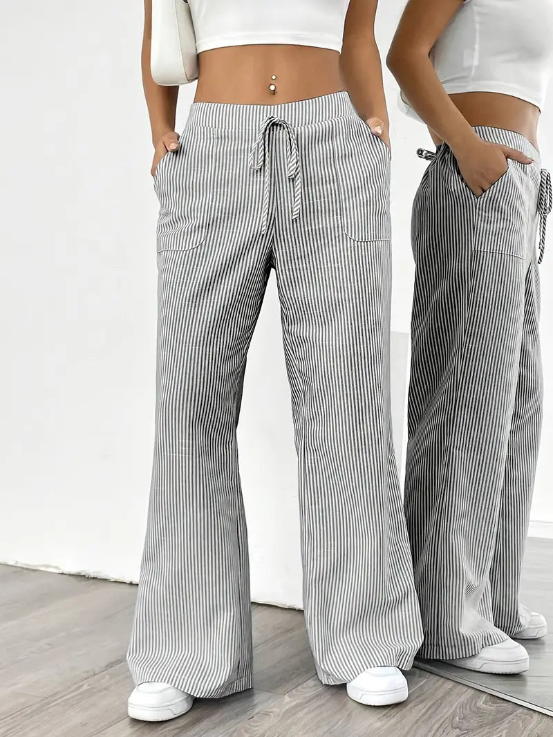 Karen - Striped Lounge Pants