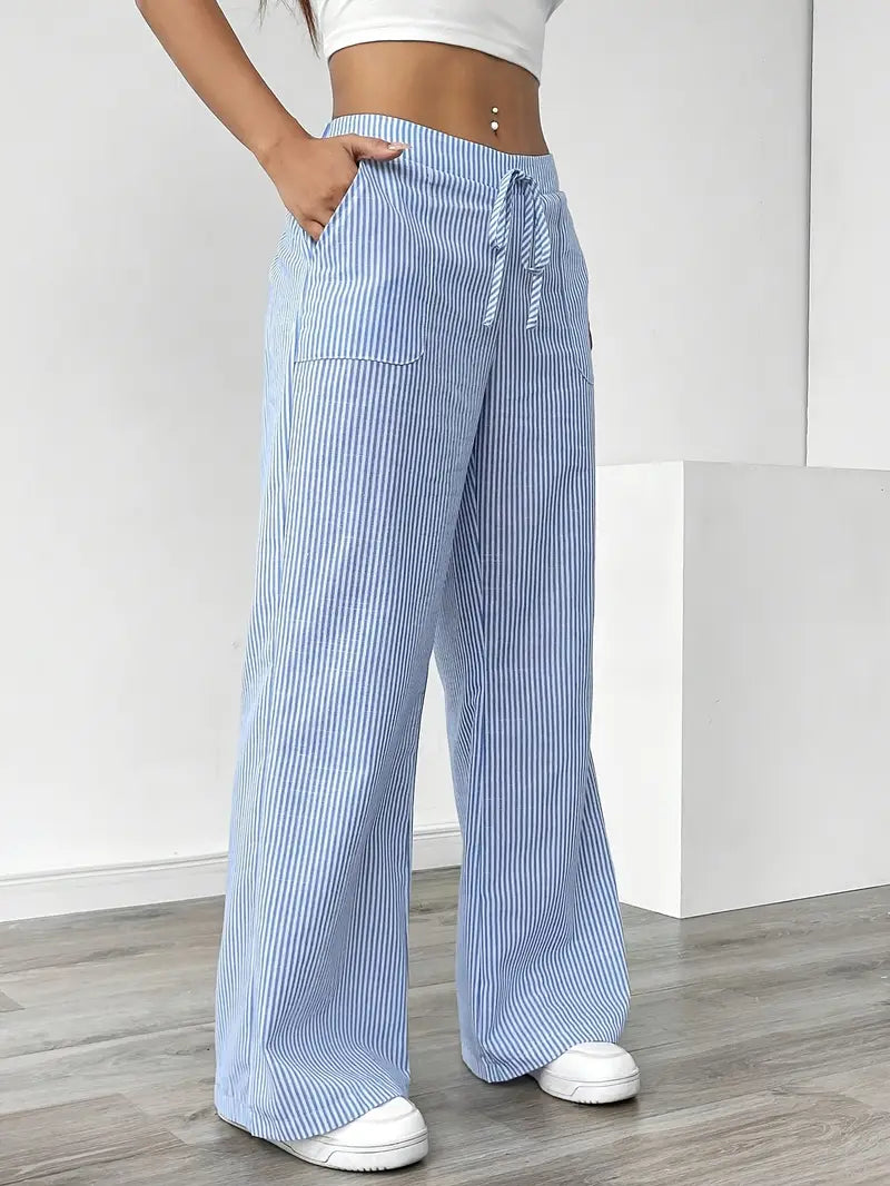 Karen - Striped Lounge Pants