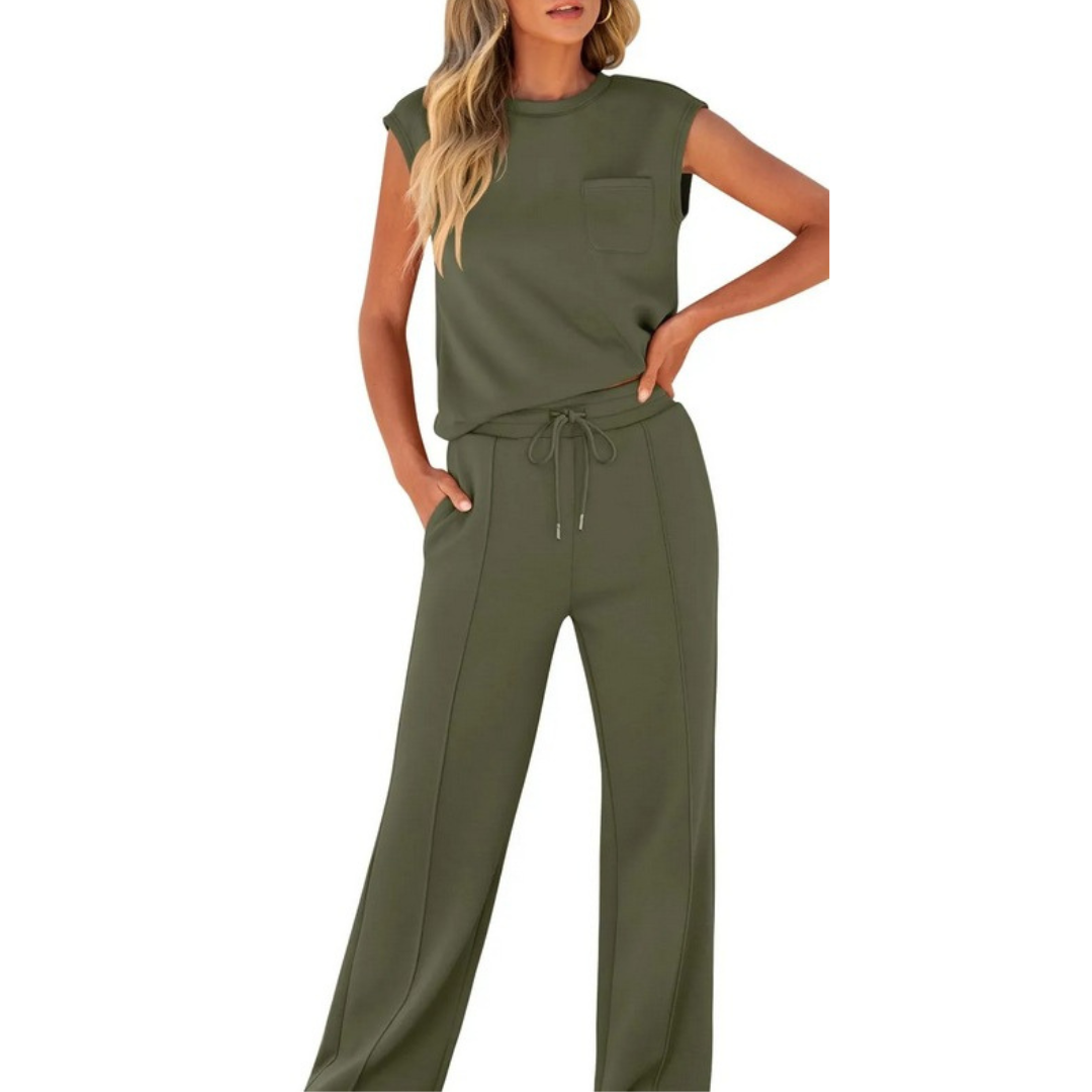 Raina - Sleeveless Lounge Co-ord