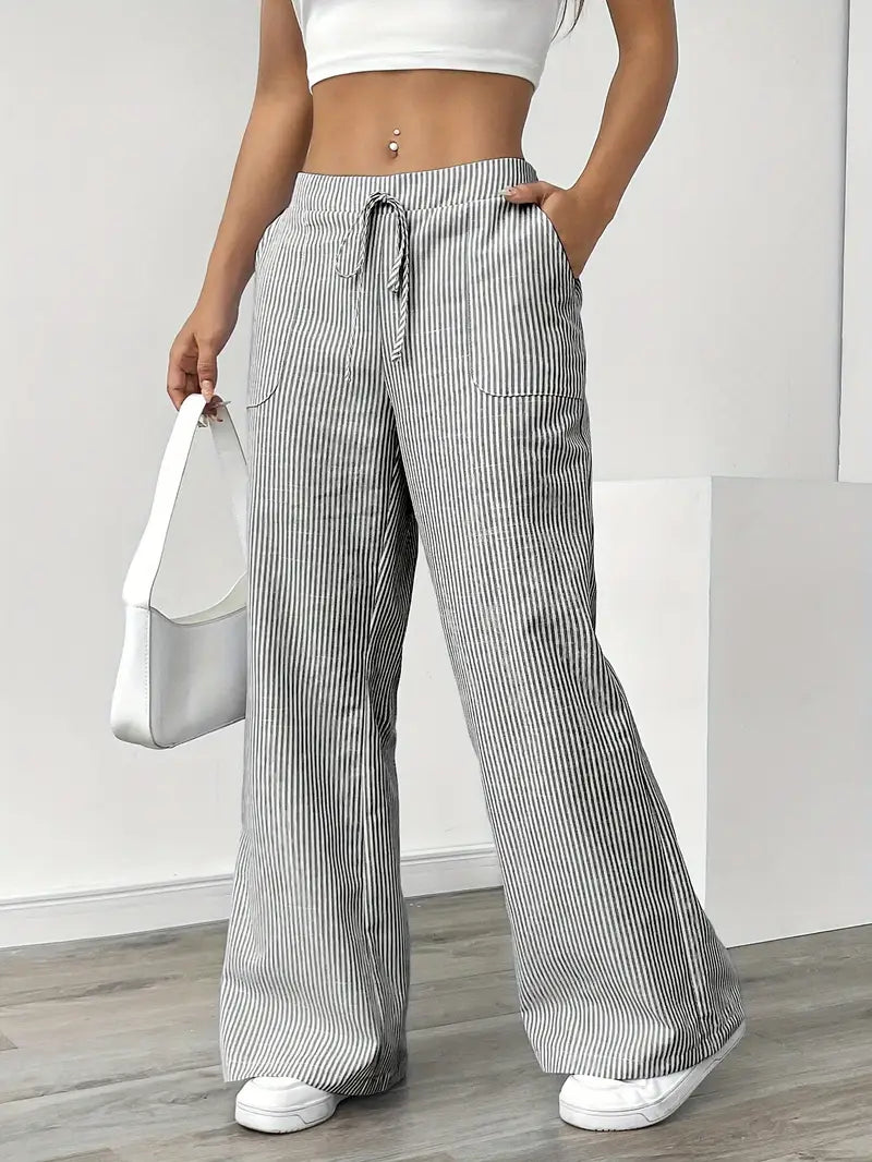 Karen - Striped Lounge Pants