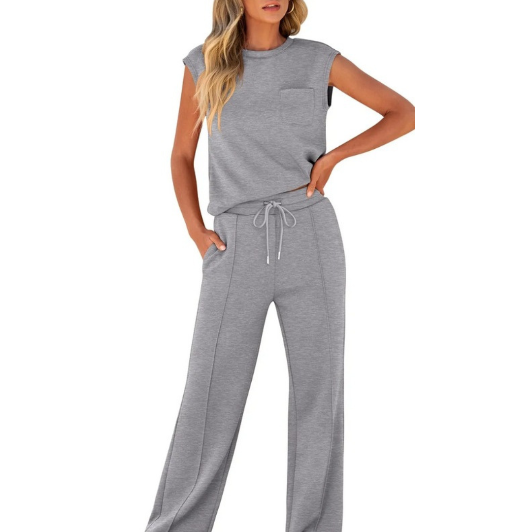 Raina - Sleeveless Lounge Co-ord