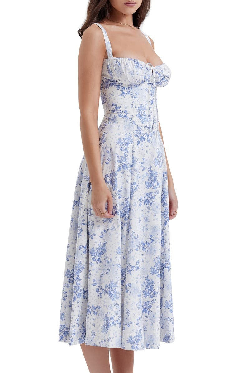 Rose - Tie Front Slit Dress