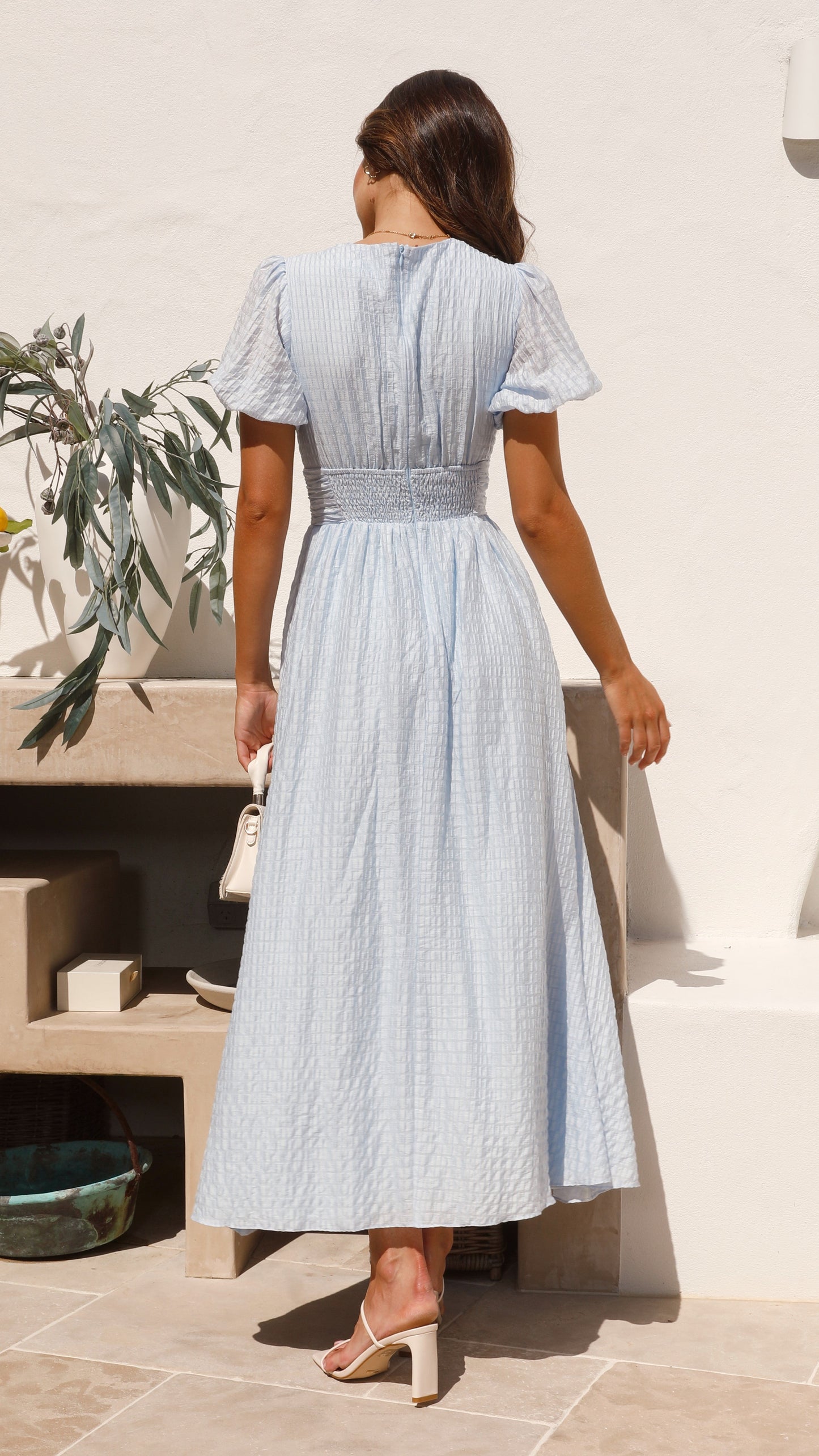 Luisa - Puff Sleeve Dress