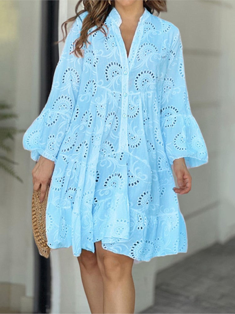 Elodie - Puff Sleeve Dress