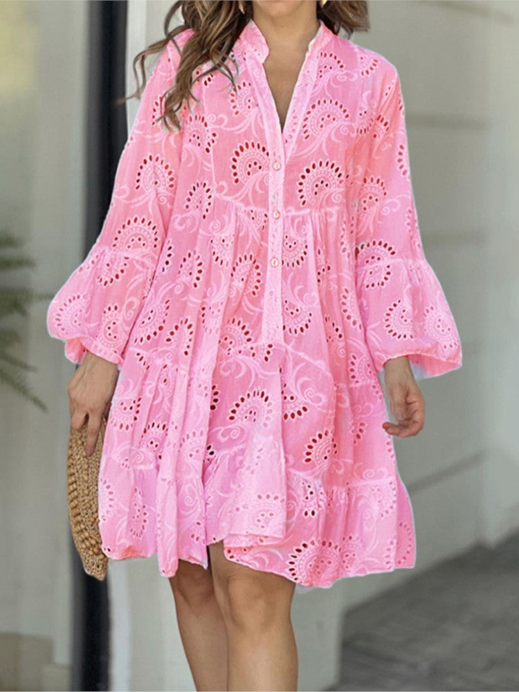 Elodie - Puff Sleeve Dress