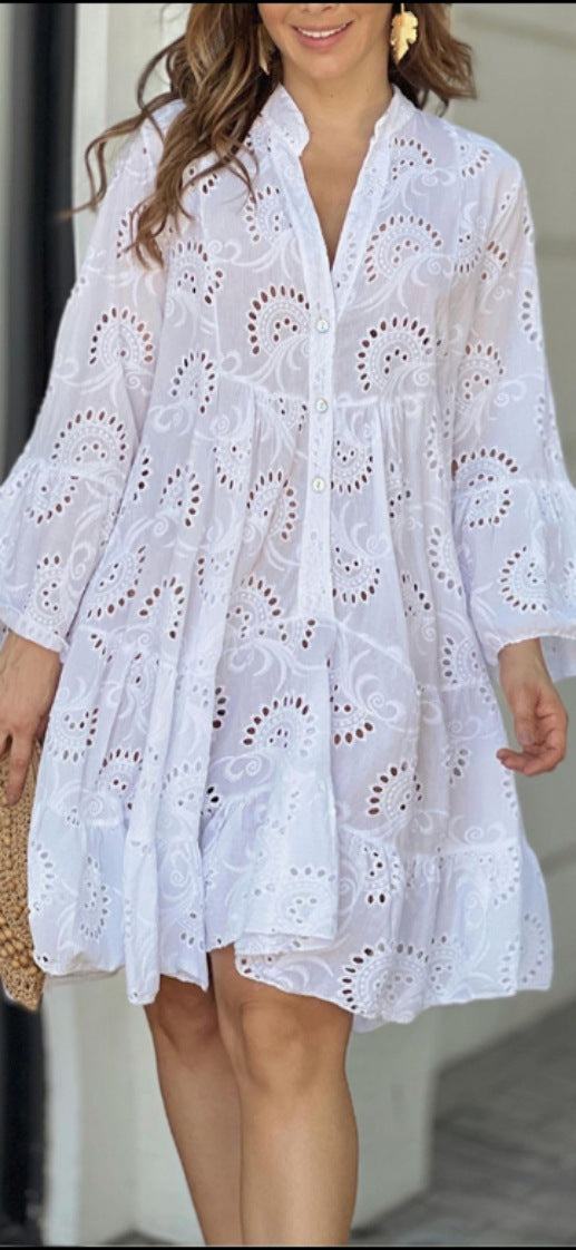 Elodie - Puff Sleeve Dress