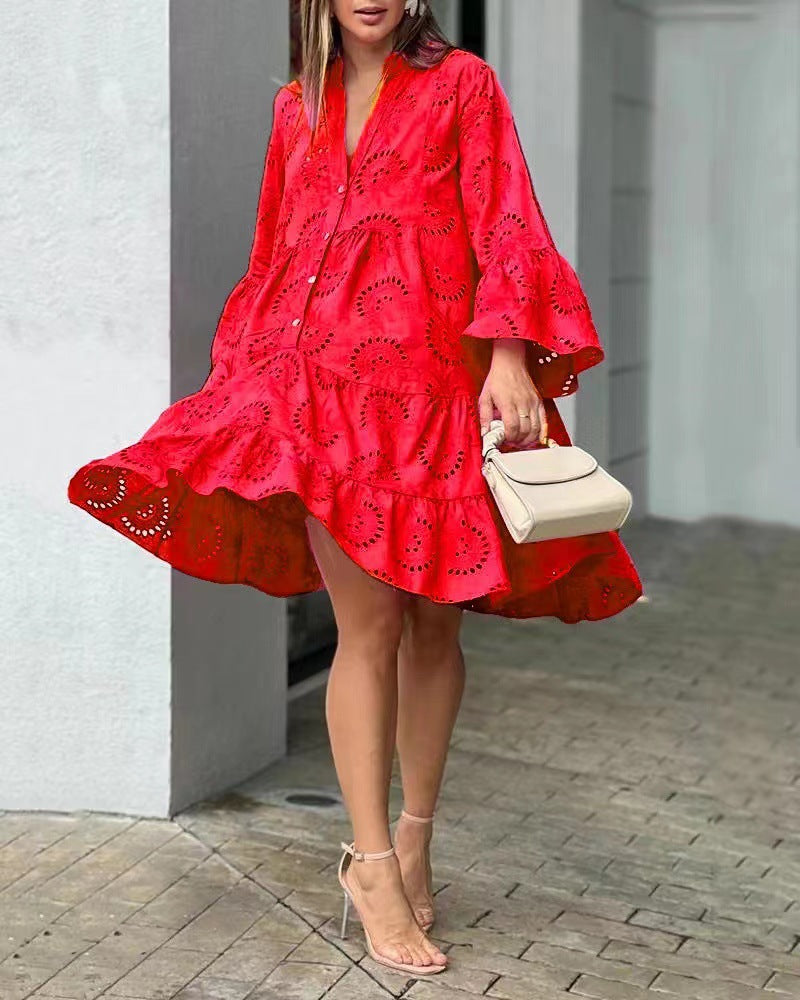 Elodie - Puff Sleeve Dress
