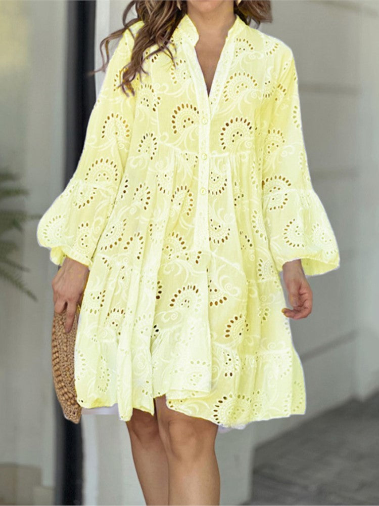 Elodie - Puff Sleeve Dress