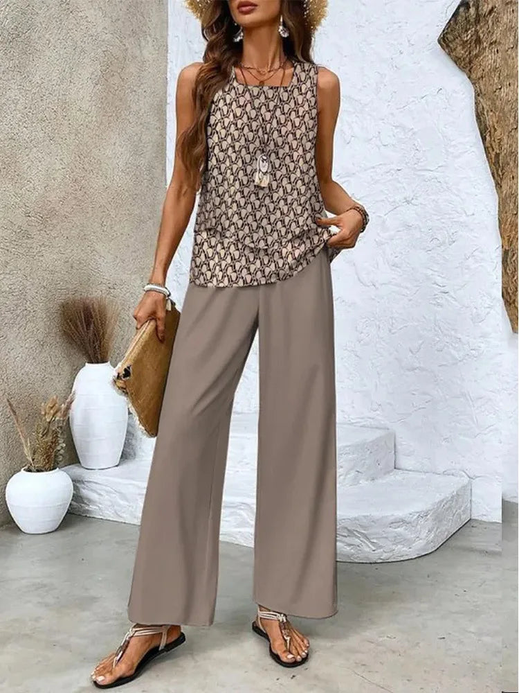 Helen - Sleeveless Summer Co-ord