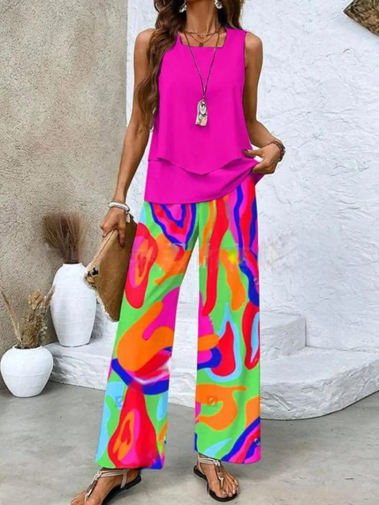 Helen - Sleeveless Summer Co-ord