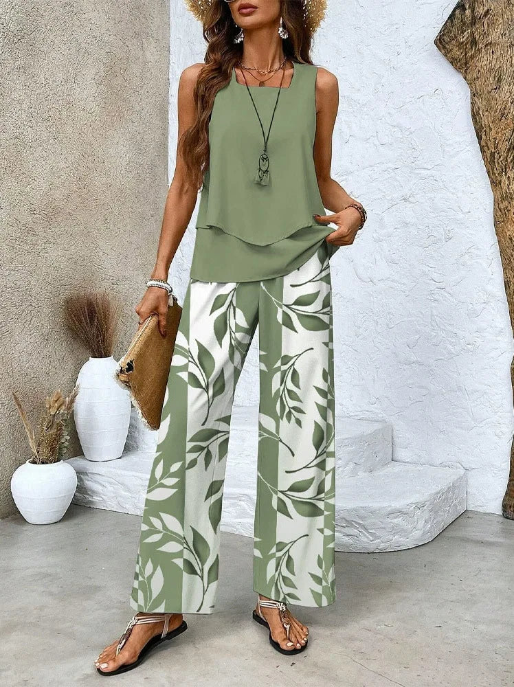 Helen - Sleeveless Summer Co-ord