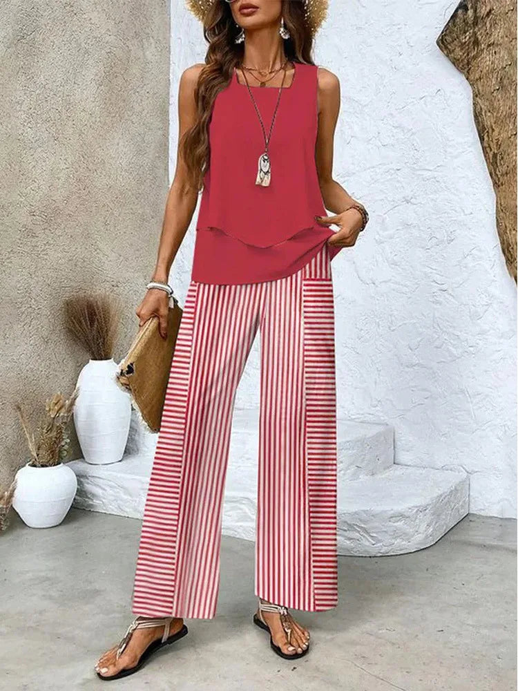 Helen - Sleeveless Summer Co-ord