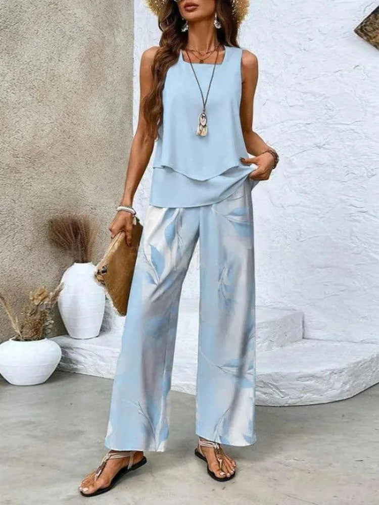 Helen - Sleeveless Summer Co-ord