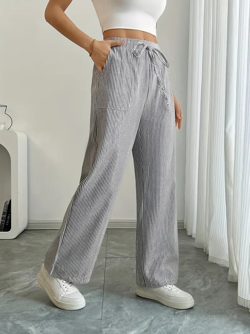 Karen - Striped Lounge Pants