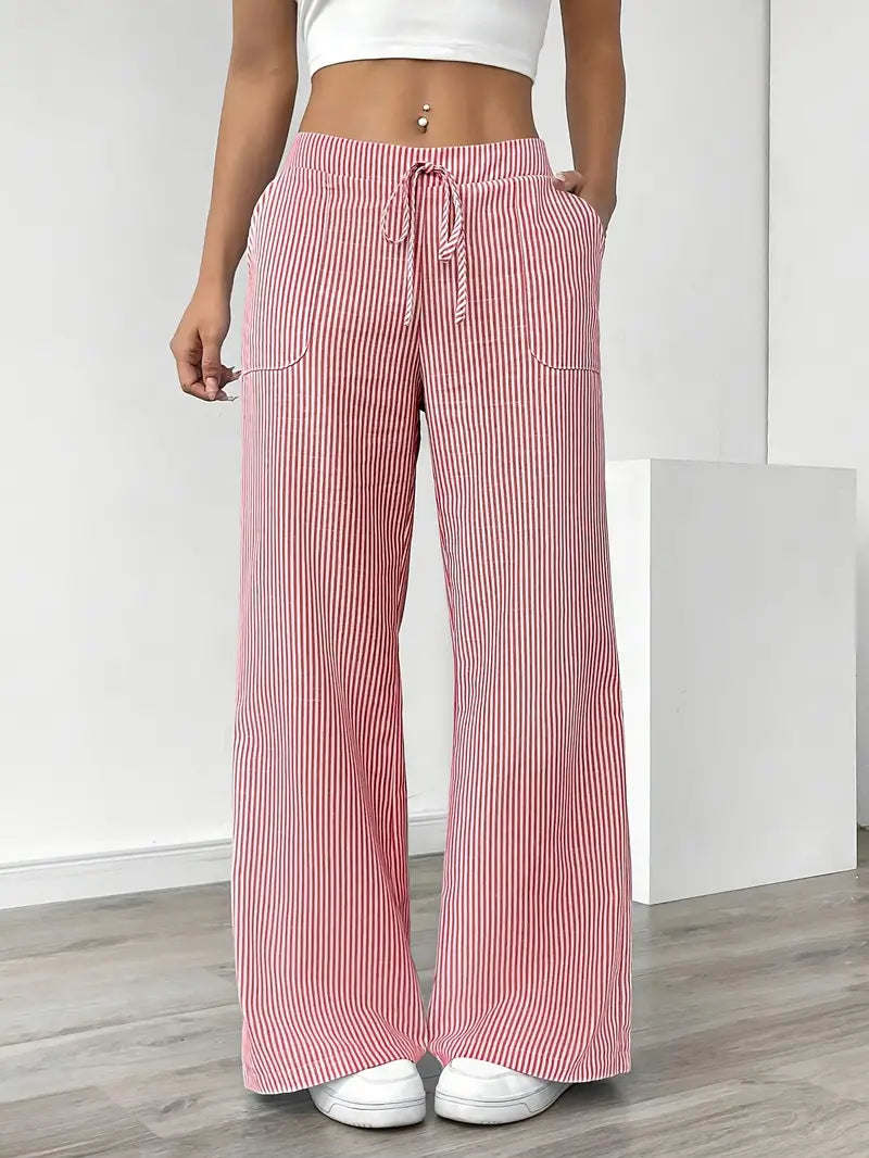 Karen - Striped Lounge Pants