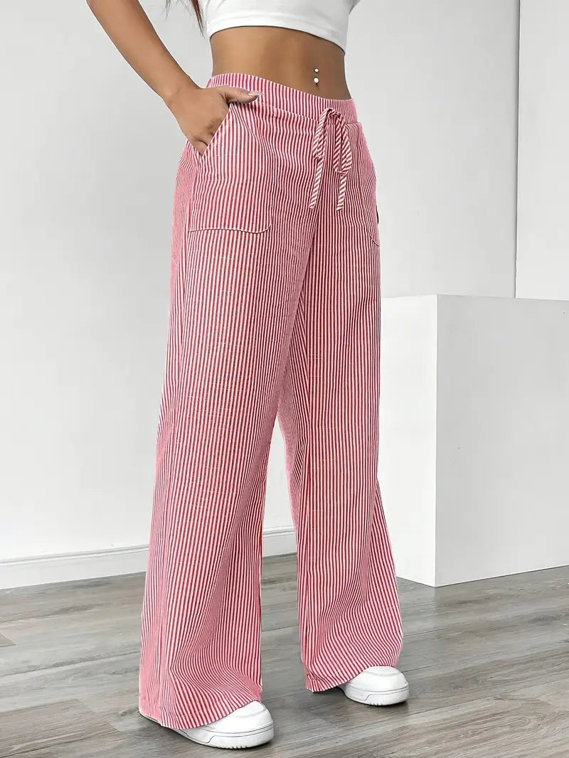 Karen - Striped Lounge Pants
