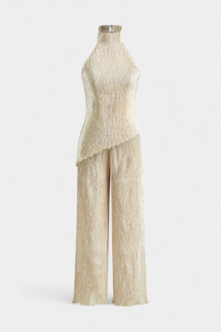 Jordyn - Elegant Pleated Co-ord