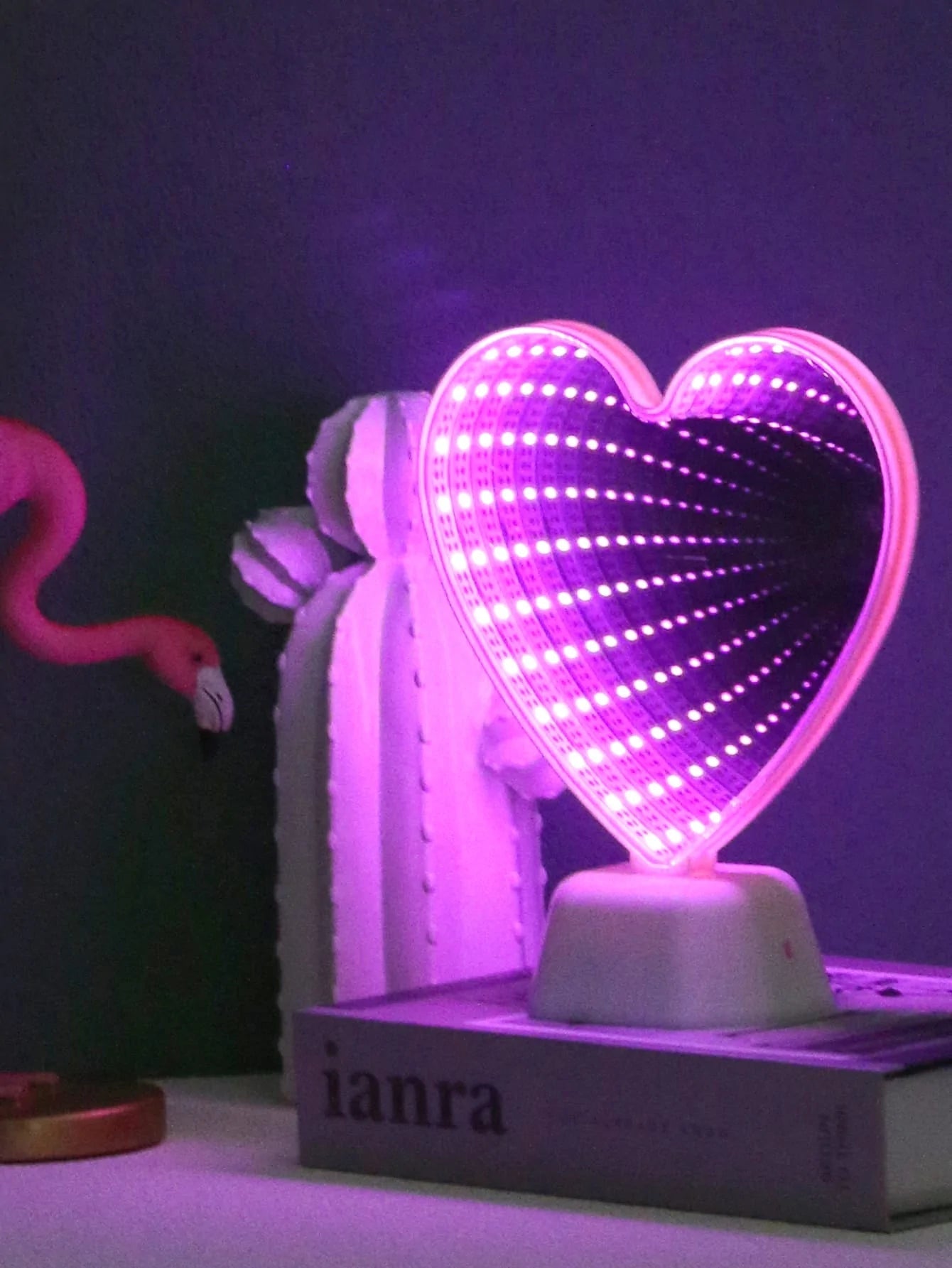 Cute Heart Infinity Mirror Marcira