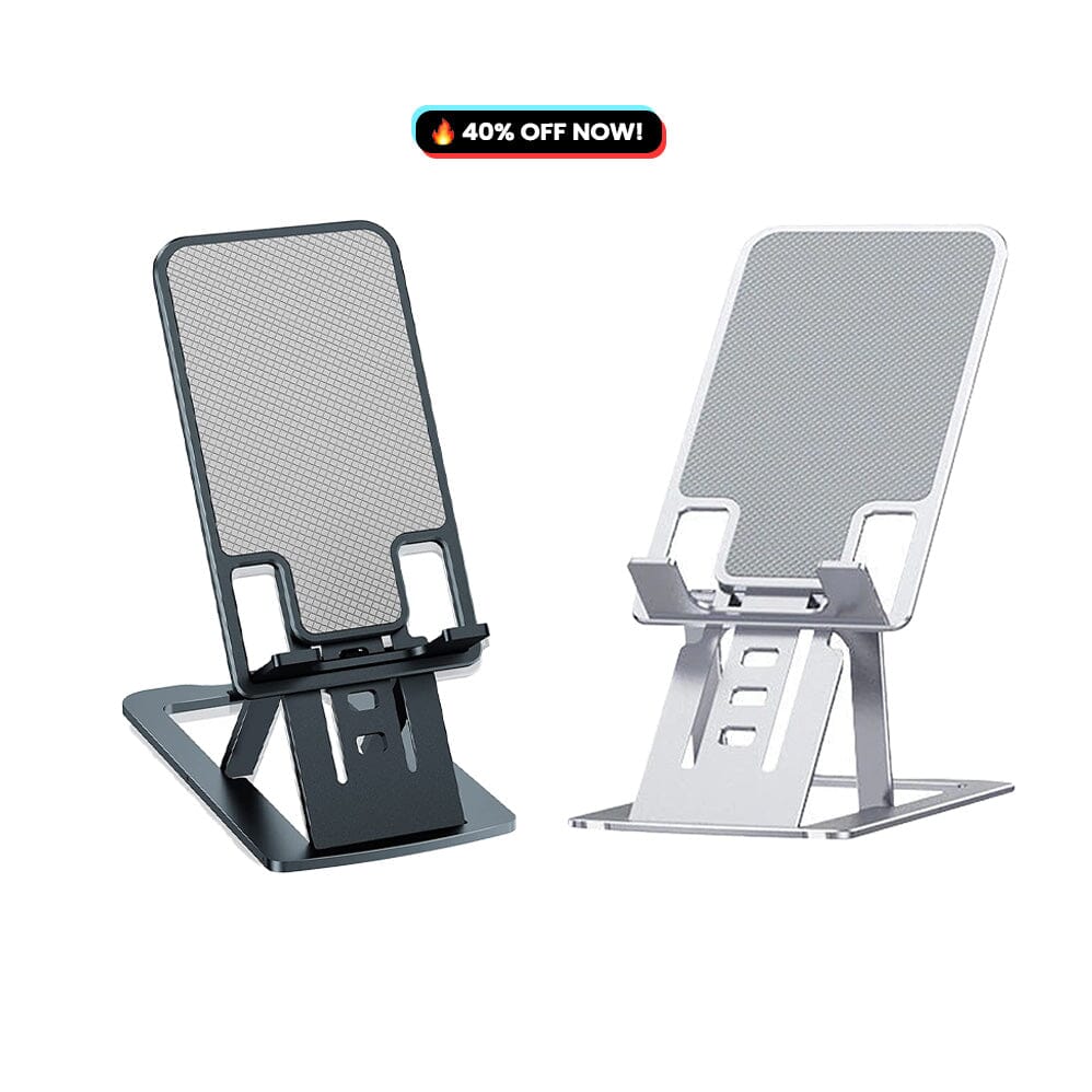 7-Angle Metal Stand Marcira 1 Grey + 1 Silver 🔥 40% OFF!!