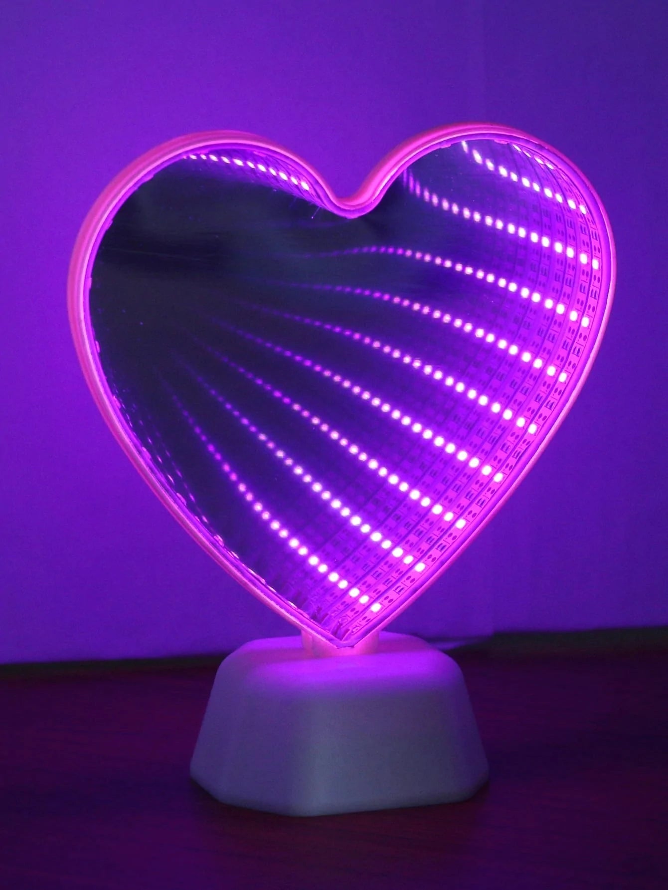 Cute Heart Infinity Mirror Marcira