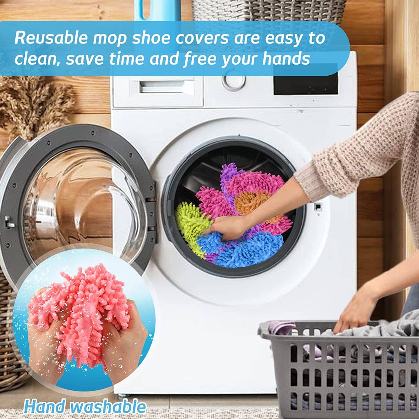 Lazy Mop Slippers Home Storage & Organization Marcira