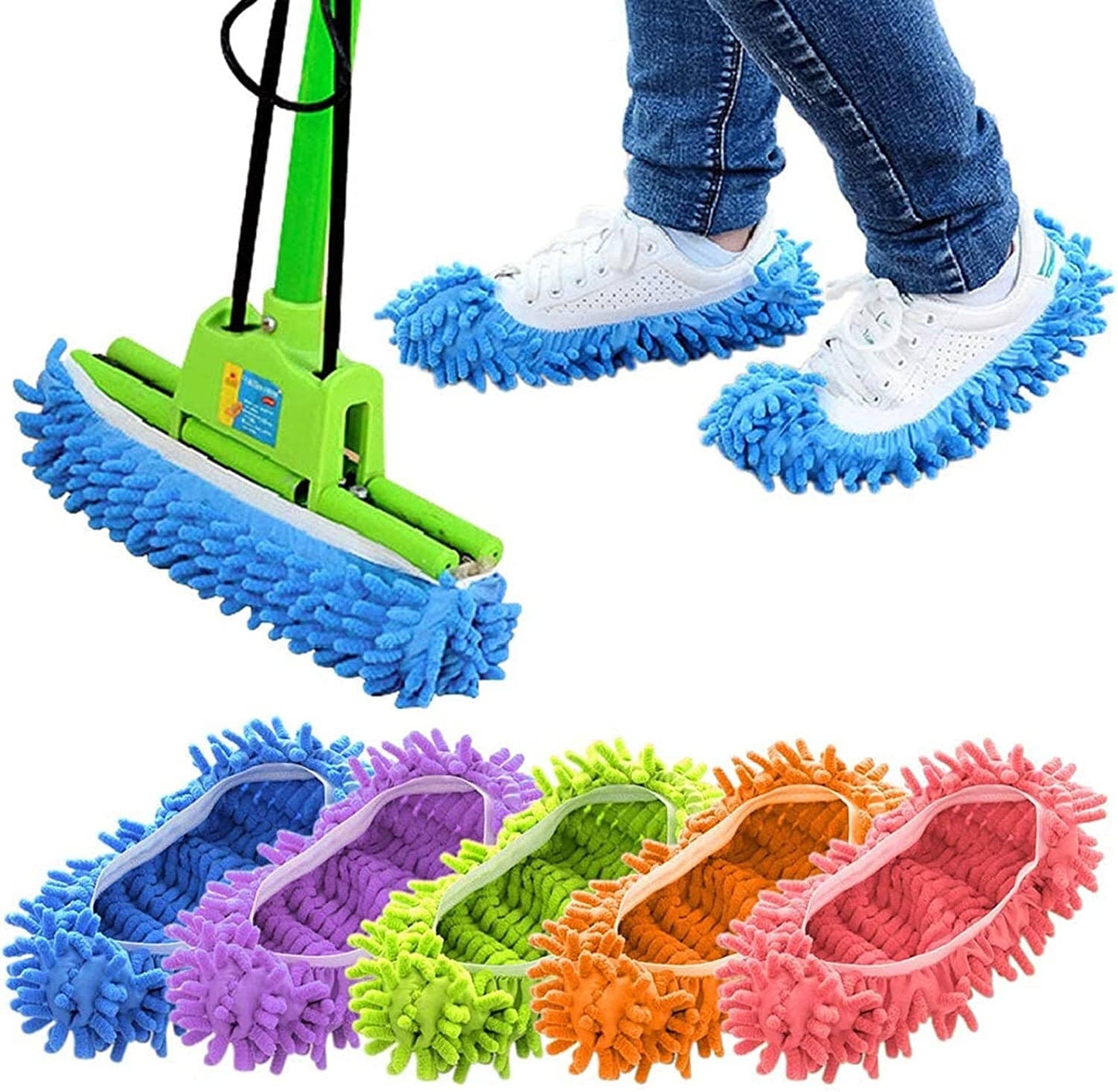 Lazy Mop Slippers Home Storage & Organization Marcira