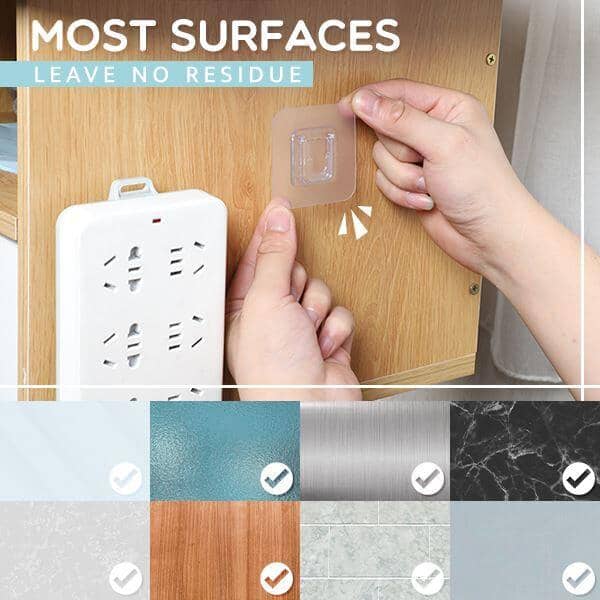 Detachable Wall Hook Stickers Home Storage & Organization Marcira