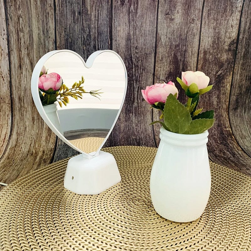 Cute Heart Infinity Mirror Marcira