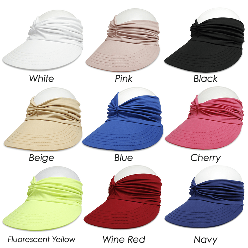 Sun Visor Ponytail Hat