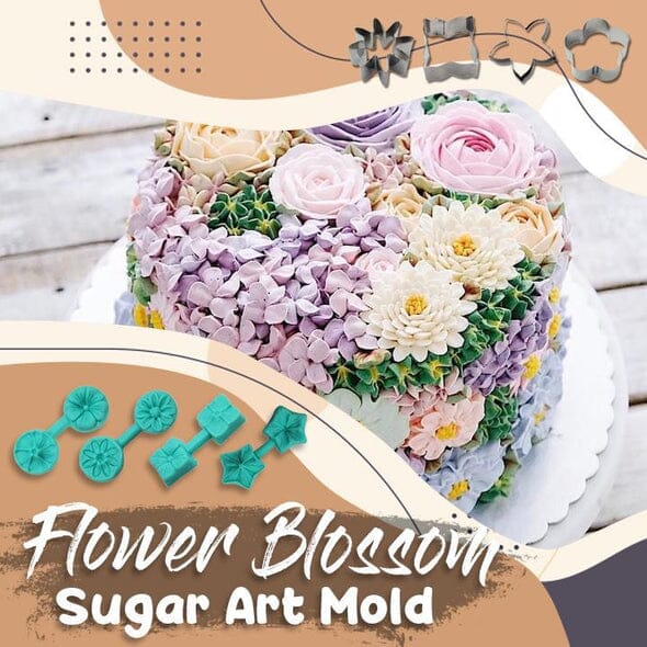Flower Blossom Sugar Mold Marcira