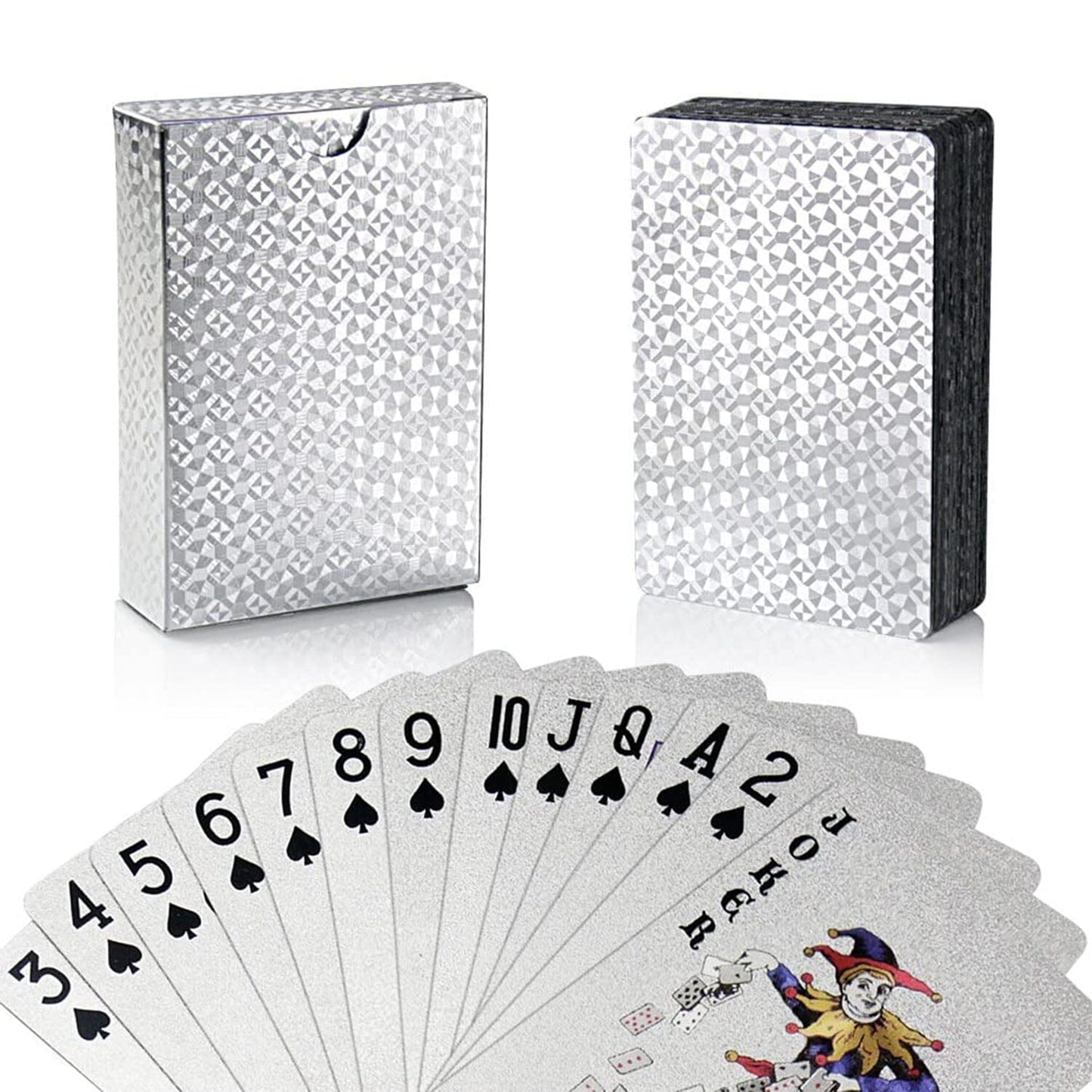 Magical Lux Playing Cards manacove Silver 1PC