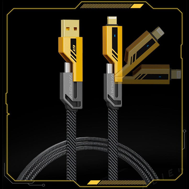 Ultimate 1-For-All Charging Cable Marcira Yellow