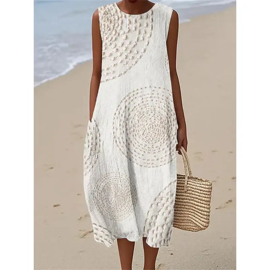 Mara - Textured Beach Dress